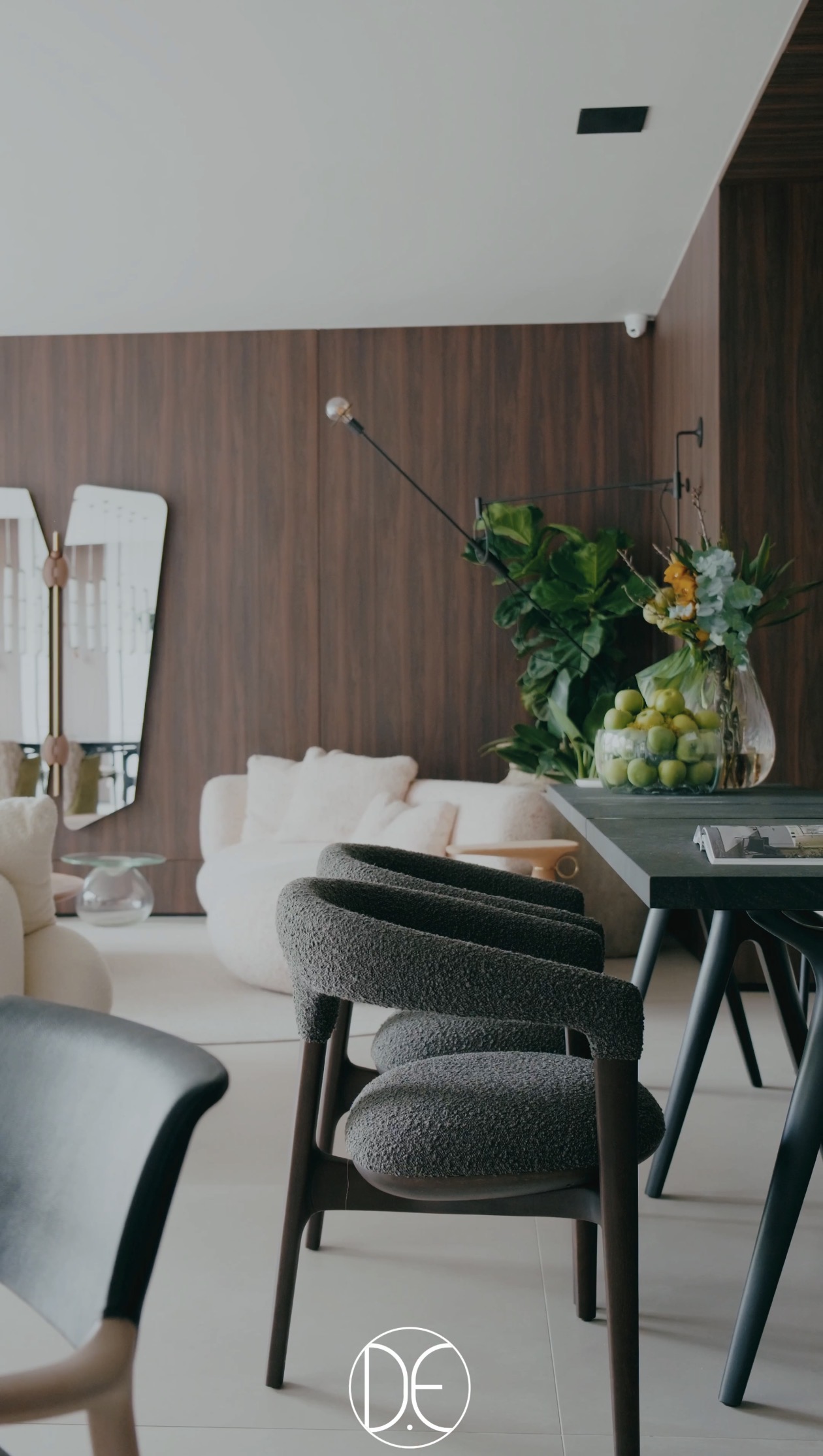 Detalhe do ambiente da D.E Design Atemporal